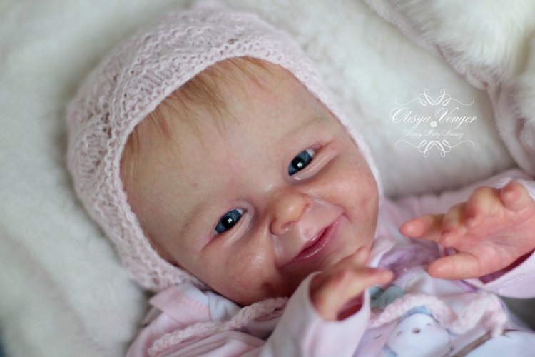 Прототип Shaya от скульптора Bonnie Sieben. Кукла реборн Олеси Венгер (фото 10)