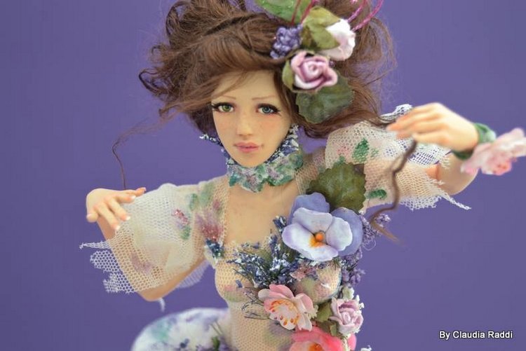 Claudia Raddi - OOAK Fairies & Art Dolls - Авторские скульптуры - 2 (фото 9)