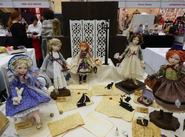 XV Международный осенний салон авторских кукол на Тишинке с 4 по 6 октября 2019 года в Москве - часть 1 (фото 9)
