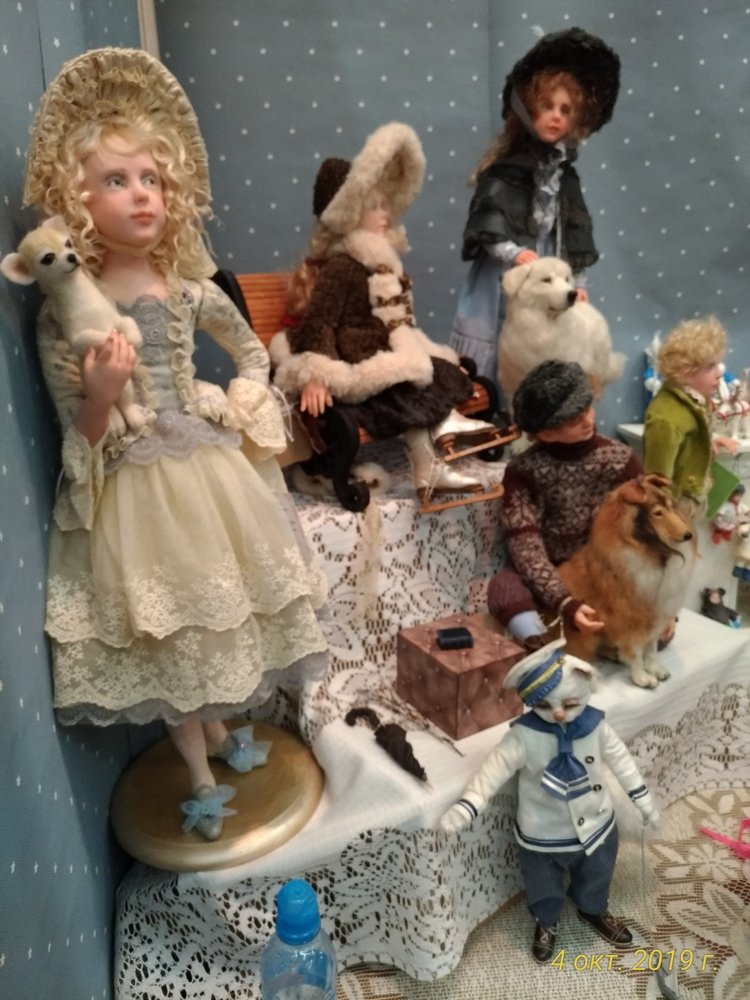 XV Международный Салон Авторских кукол на Тишинке моими глазами. Часть I