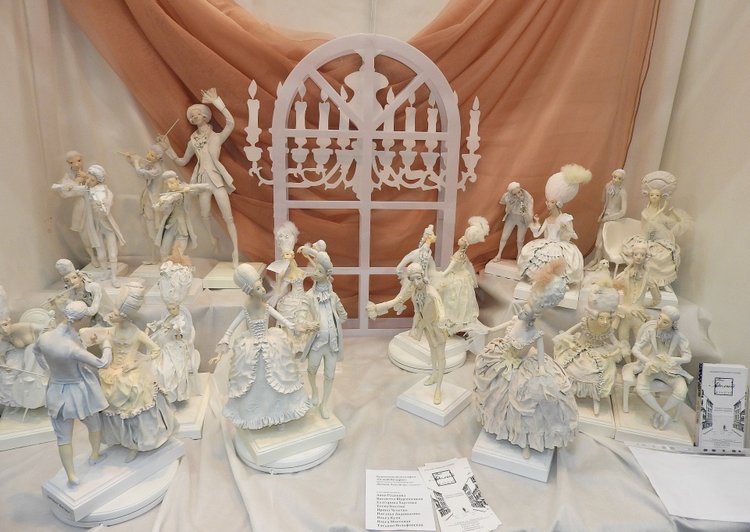 XV Международный осенний салон авторских кукол на Тишинке с 4 по 6 октября 2019 года в Москве - часть 2