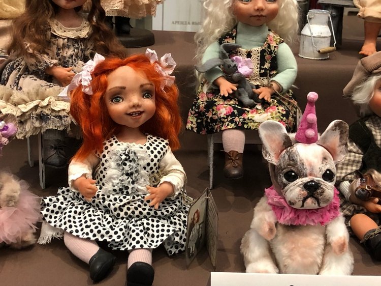 "Искусство куклы" 2019 - приглашаю прогуляться по выставке... ч.6 - завершающая