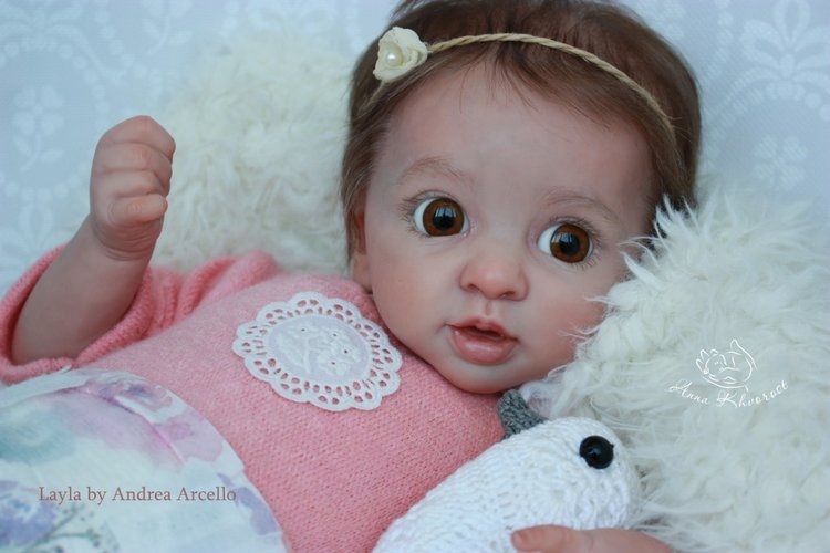 Кукла реборн из молда Layla (Лэйла)