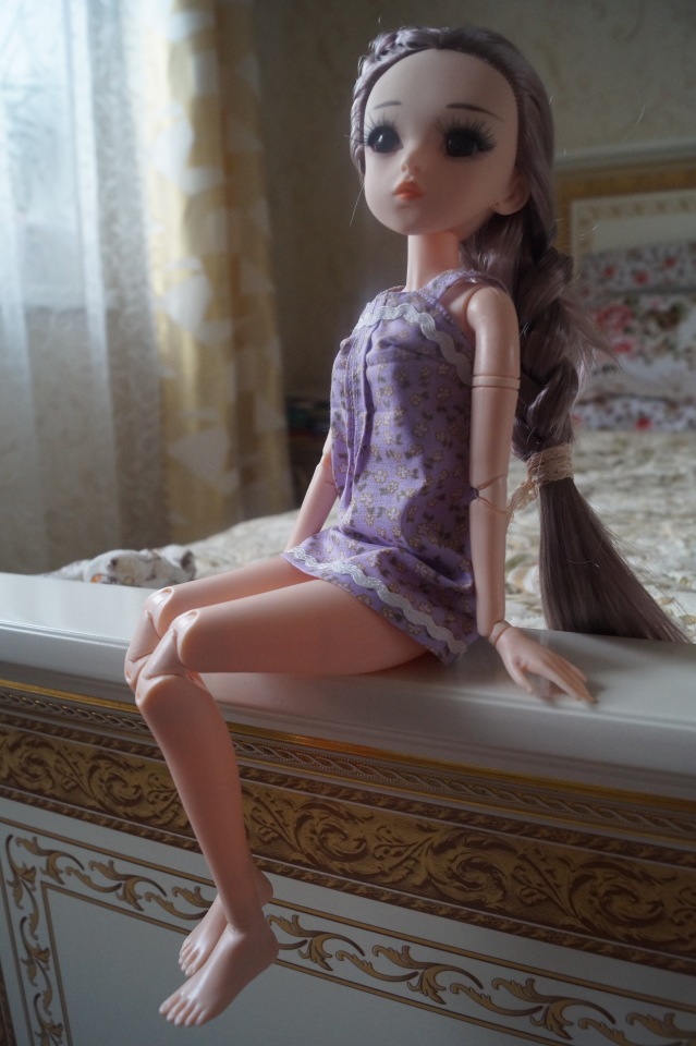 Я подарила сестрёнке куклу, она назвала её Агата (фото 5)