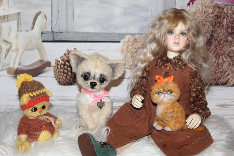 В Рождественский сочельник. Розочка в ожидании Рождества