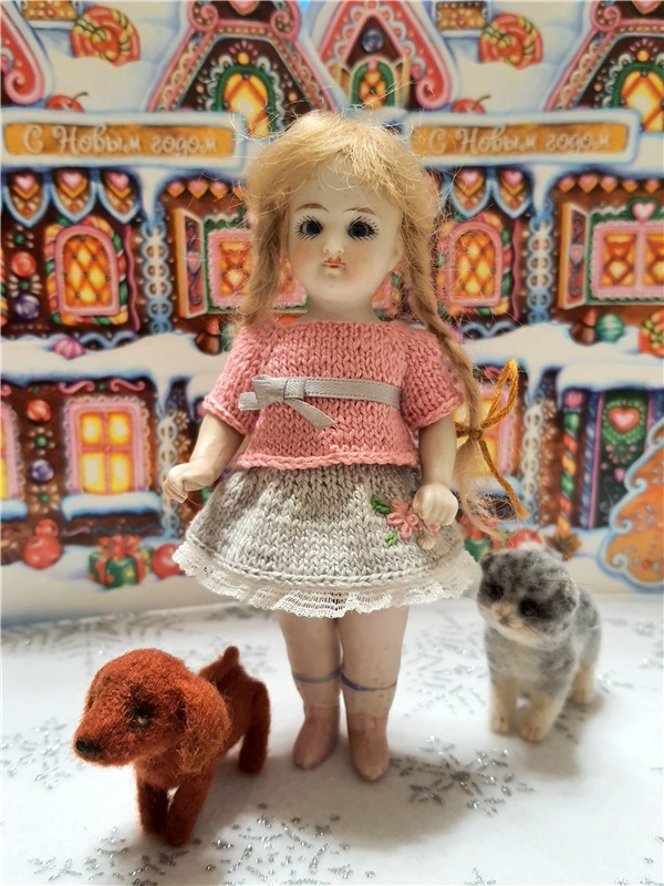 Снежно-Нежно Новогодний — Винтажные куклы ГДР (Немки): Бигги
