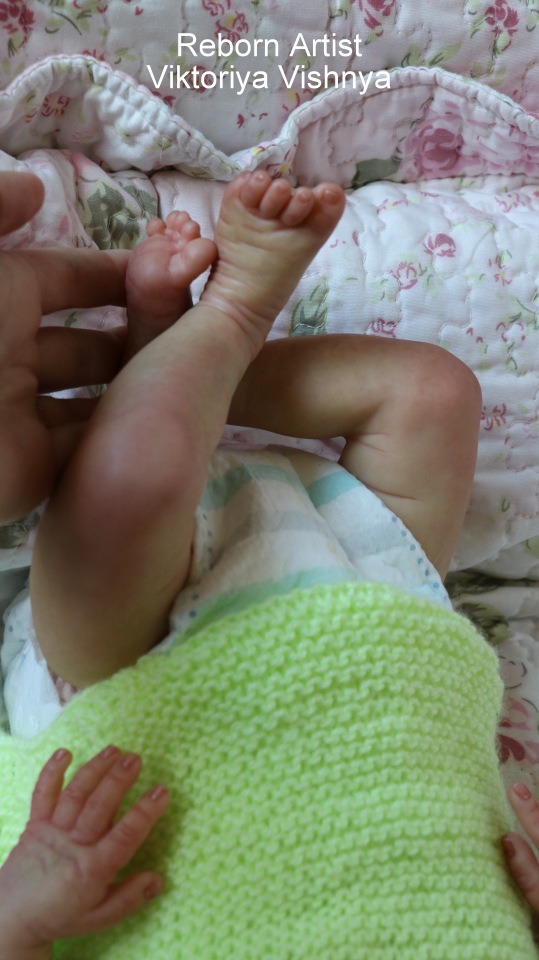 Далила... малышка реборн Виктории Вишни | Бэйбики Далила... малышка реборн Виктории Вишни