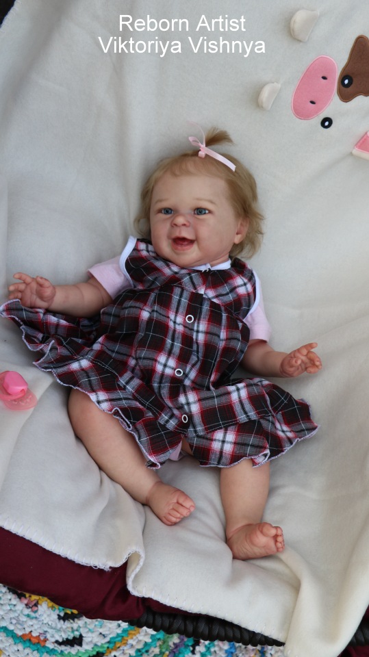 Мейзи... куколка реборн Виктории Вишни