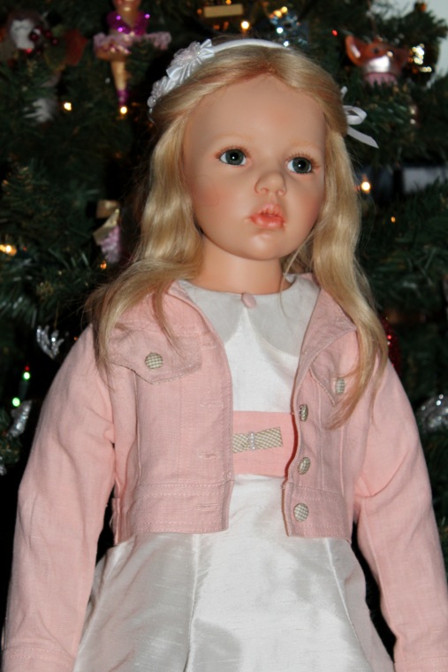 Новогодняя елка с моими куклами от Hildegard Gunzel