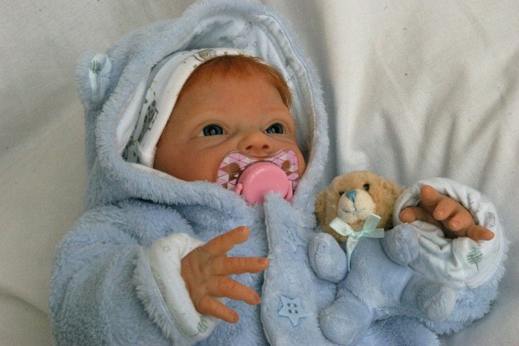 Малышка из молда Натали — Куклы Реборн (Reborn): домашние фото (фото 2)