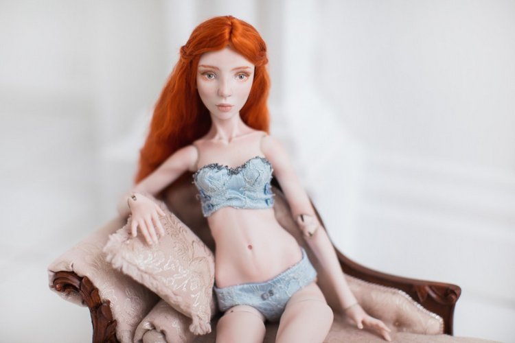 Мои фарфоровые девушки для Салона Кукол (фото 2)