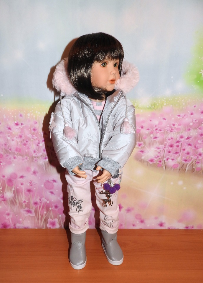 Зимняя куколка Nadin Kidz'n'Cats. ООАК