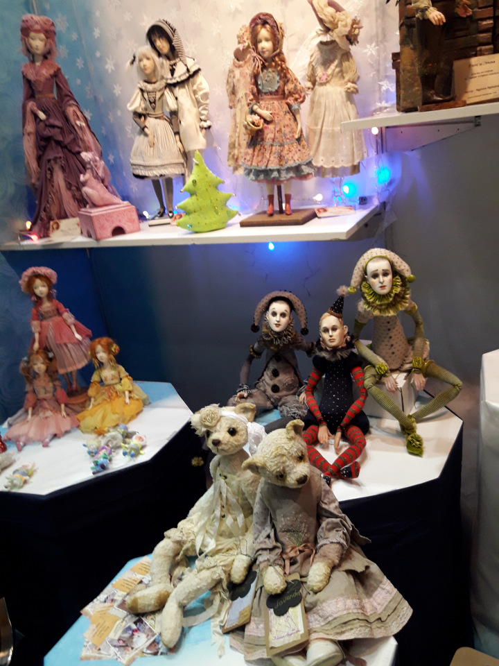 Искусство Куклы. Гостиный двор 2018. Выставку моими глазами - часть 2