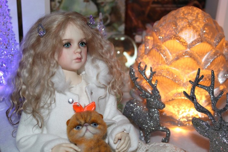 Мой Новогодний Ангел. Dollshe Rosa