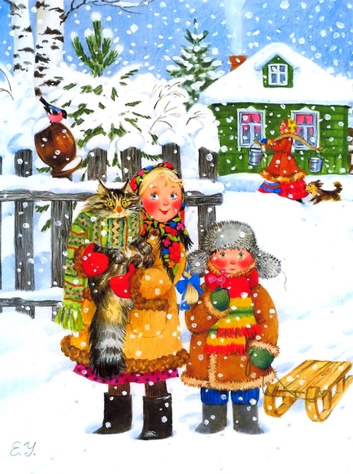 Иллюстрации Елены Уваровой