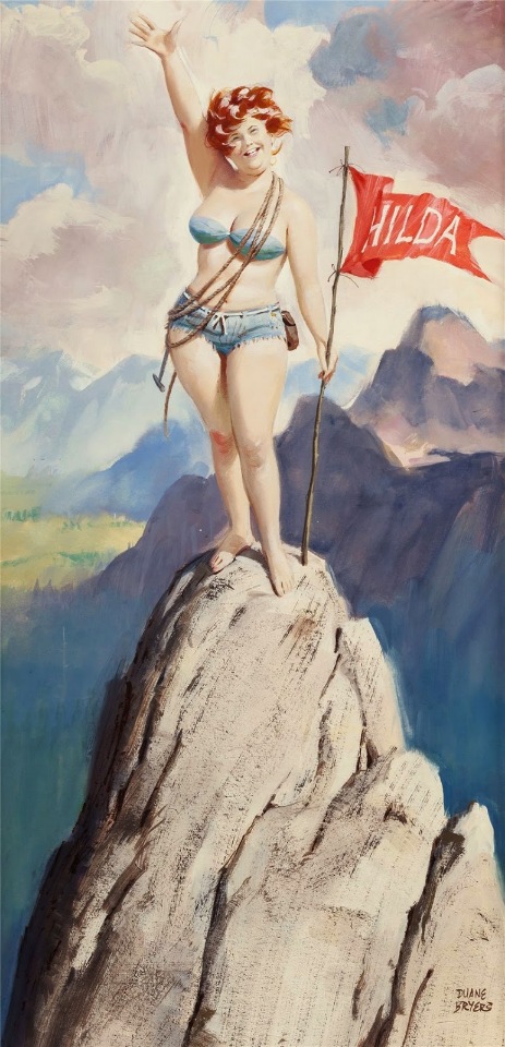 18+ !!! Сексапильная Хильда 50-х | Бэйбики 18+ !!! Сексапильная Хильда 50-х