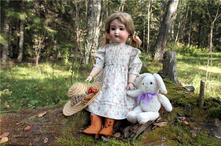 Лучистый Сентябрь — Редкие антикварные куклы и реплики: воск