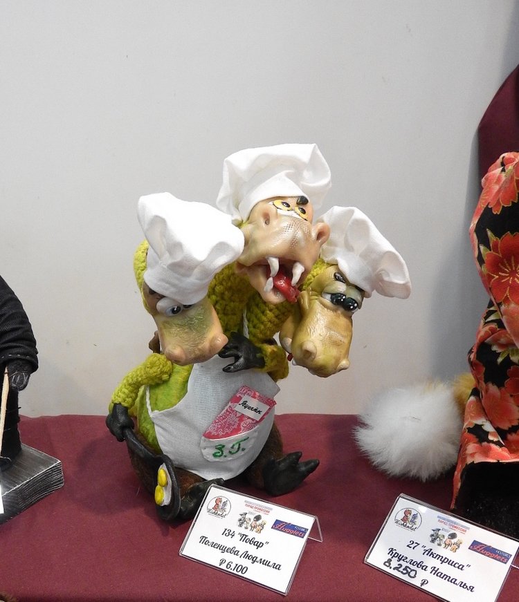 XV Международный осенний салон авторских кукол на Тишинке с 4 по 6 октября 2019 года в Москве - часть 3