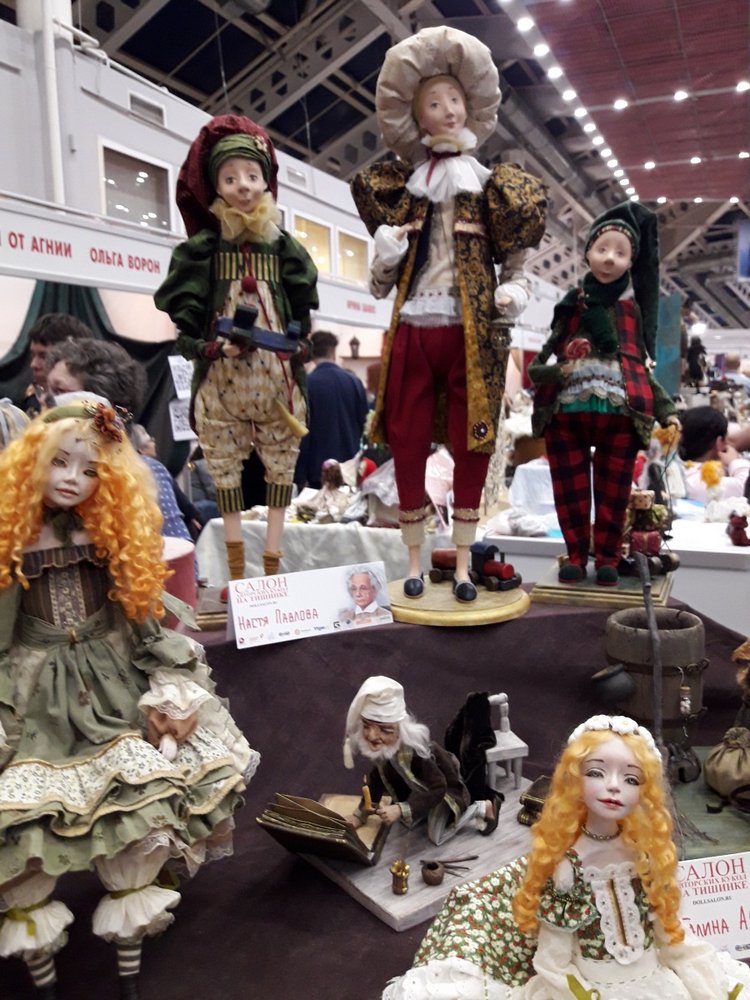 XV Международный Салон Авторских кукол на Тишинке моими глазами. Часть III, завершающая