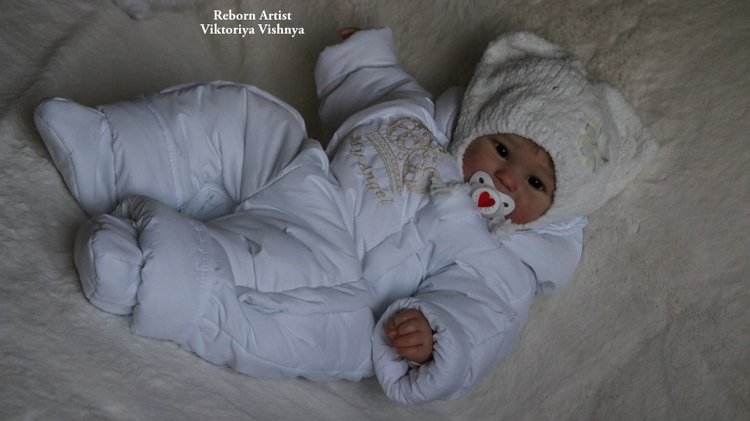 Моя Мэдди... Куколка реборн Виктории Вишни