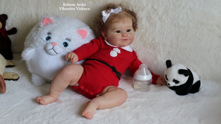 Моя Мэдди... Куколка реборн Виктории Вишни
