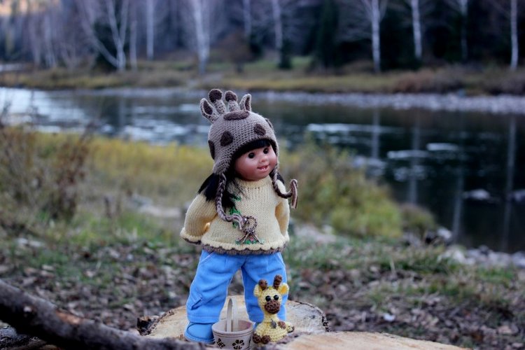 Осень моих вихтелят 2 — Куклы Rosemarie Anna Muller (Мюллер): Вихтели (Wichtel)