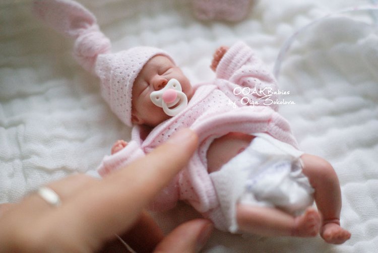 Эмили. Авторская кукла-младенец Ольги Соколовой (фото 10)