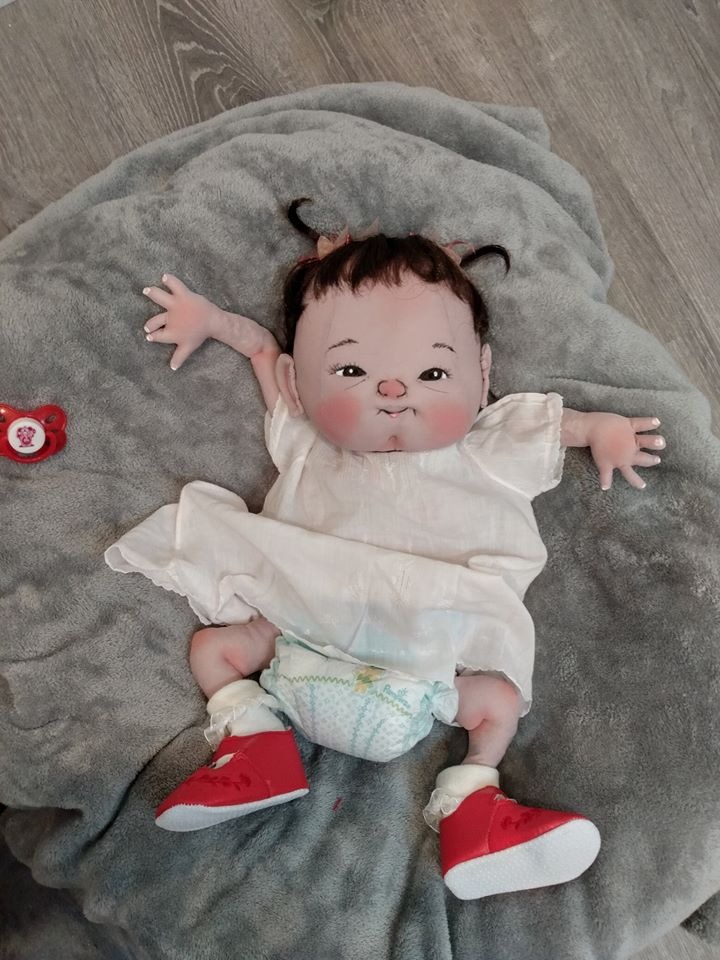 Rag Dolls Precious Creche Babies - Авторские текстильные куклы - ч.2 (фото 2)