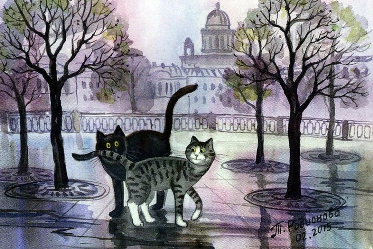 Пушистые хвостатые друзья Татьяны Родионовой