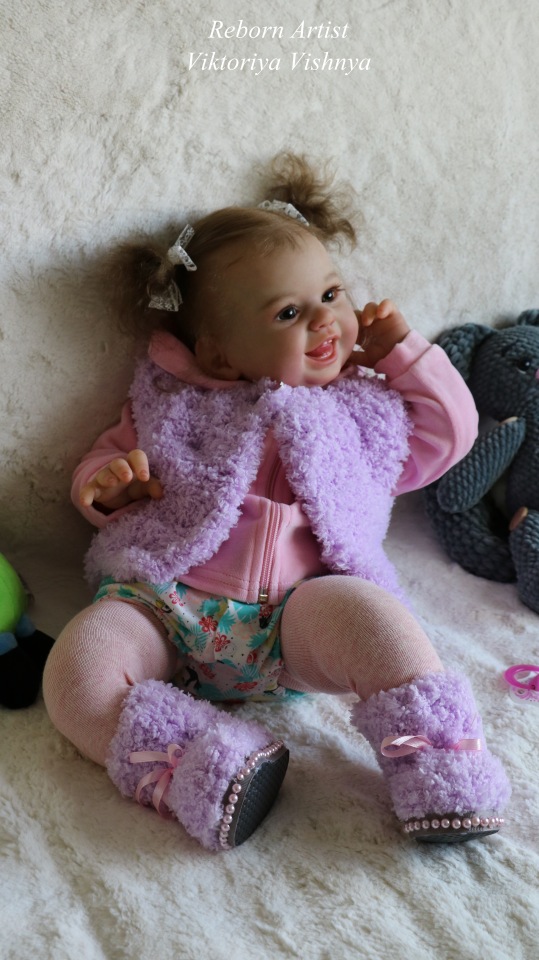 Малышка Хулиганка... куколка реборн Виктории Вишни
