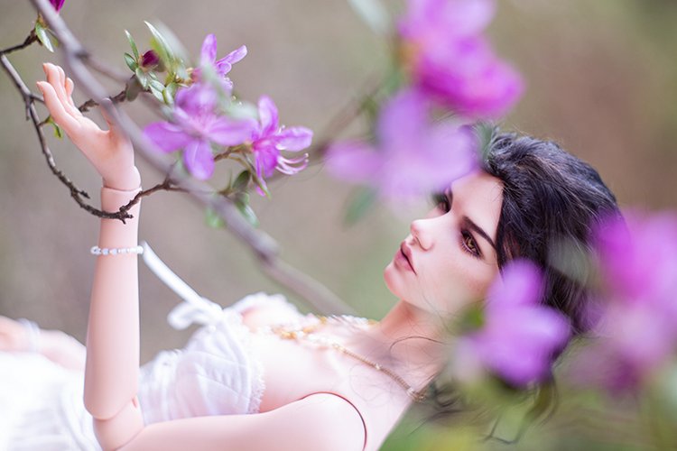 Дама в цветущем саду — Куклы Iplehouse (Иплхаус): BJD (БЖД) (фото 2)