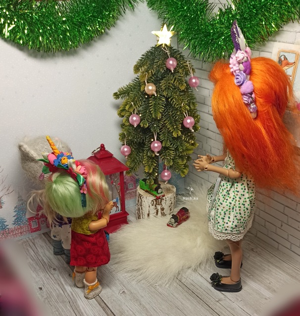 Как мои девочки ёлку наряжали (фото 8)