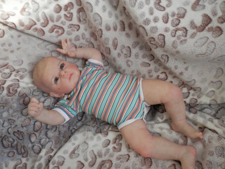 Мальчик Майчик .Кукла реборн Шутовой Анны (фото 3)