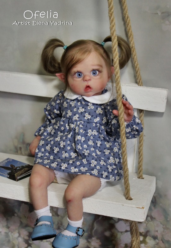 И снова Офелечка. Куклы реборн Елены Ядриной