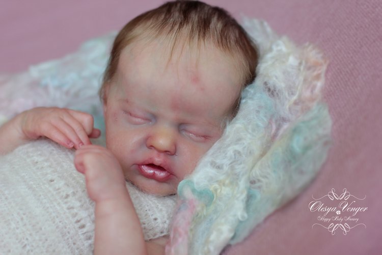 Моя крохотуля Инди. Кукла реборн Олеси Венгер