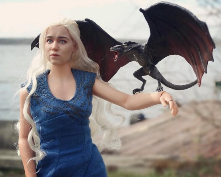 Ещё немного Дейнерис. Экшен-кукла Daenerys от ThreeZero (фото 8)