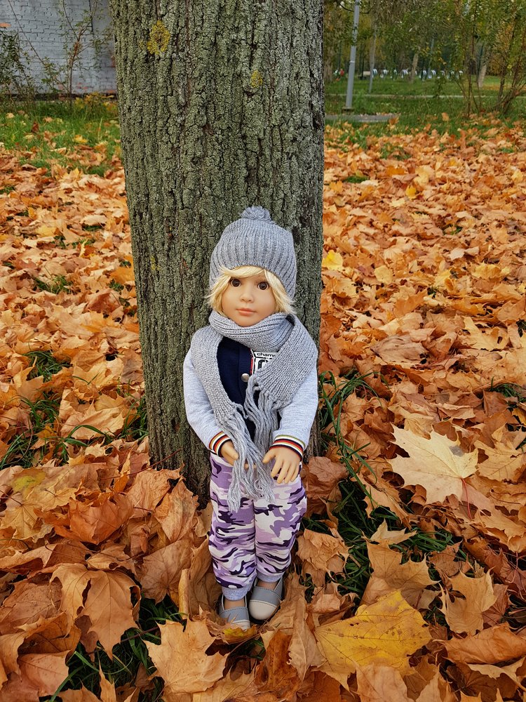 Якоб и я в парке 850-летия Москвы