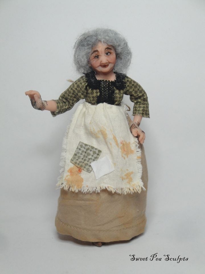 Sweet Pea Sculpts - Original Artist Miniature Dolls and Figurines made from Polymer Clay - часть 2