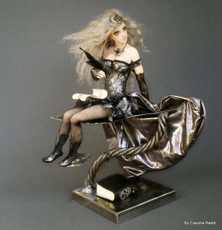 Claudia Raddi - OOAK Fairies & Art Dolls - Авторские скульптуры - 2