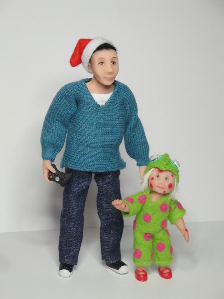 Sweet Pea Sculpts - Original Artist Miniature Dolls and Figurines made from Polymer Clay - часть 2