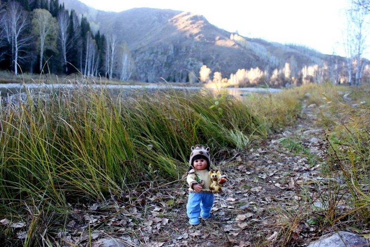 Осень моих вихтелят 2 — Куклы Rosemarie Anna Muller (Мюллер): Вихтели (Wichtel)