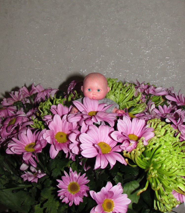 " В листочках зимних Хризантем" (фото 8)