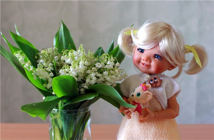 Ландыши в Январе — Куклы Meadow dolls (Медовушки): BJD (БЖД)