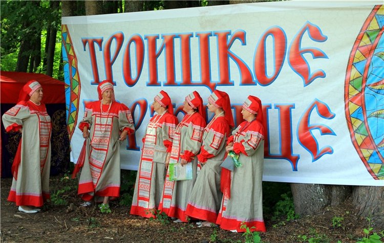 "Троицкие гуляния" в Василёво, 2019 год, заключительная часть. Архитектурно-этнографический музей под открытым небом Василёво