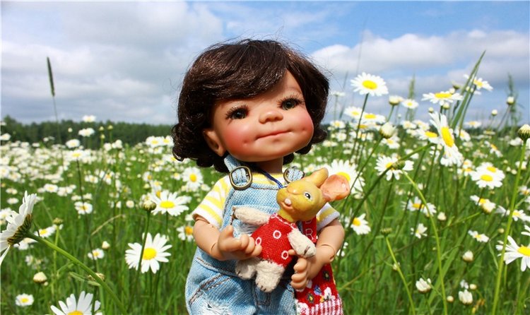 Ромашковый Июнь — Куклы Meadow dolls (Медовушки): BJD (БЖД)