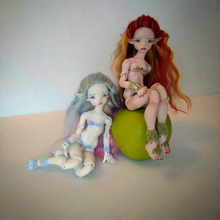 Новые фарфоровые Дриадочки