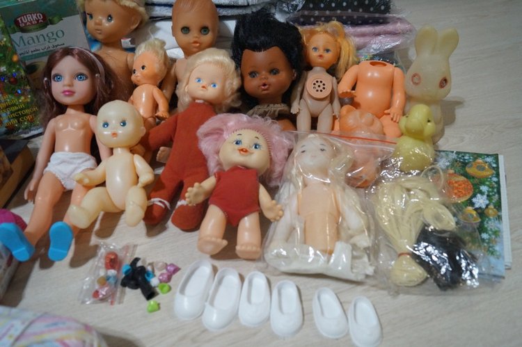 Шестая посылка за неделю — Советские винтажные куклы (СССР): Ленигрушка