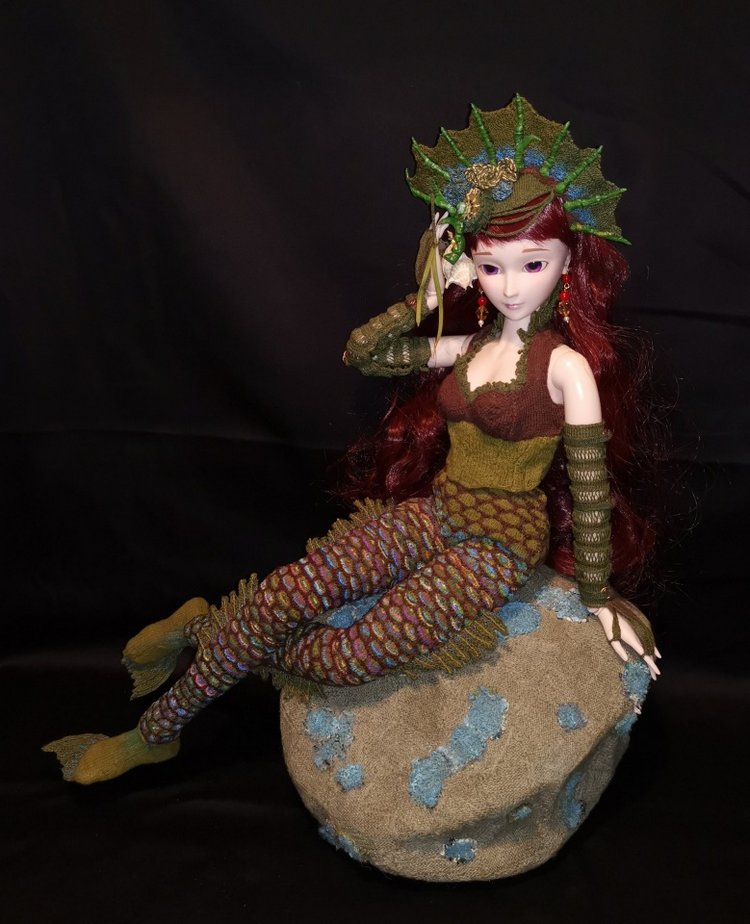 Всё в этом мире связано - даже камни... Русалочка (фото 10)