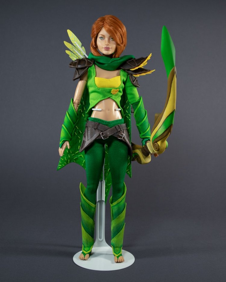 OOAK Windranger из DOTA2 — ООАК и кастом Барби (Barbie): репейнт (фото 6)