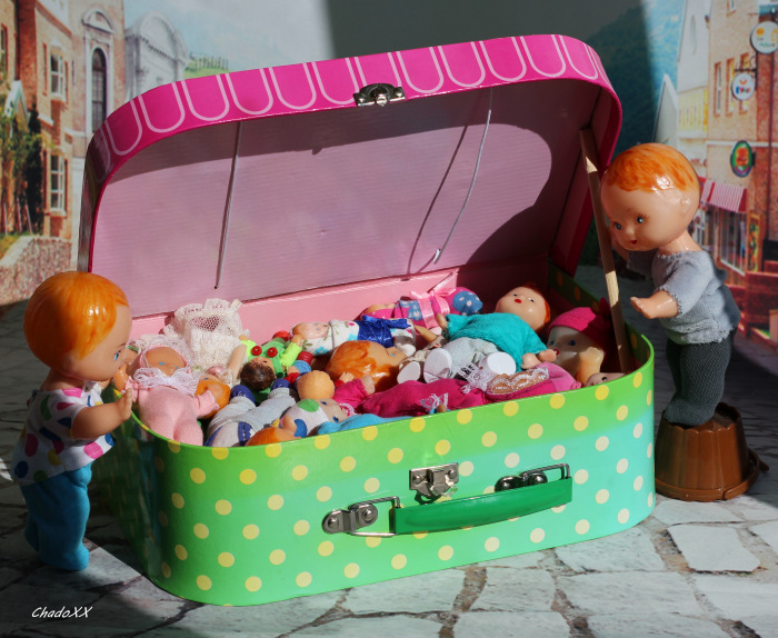 Друзья детства. Сундучок пупсиков из СССР (фото 2)